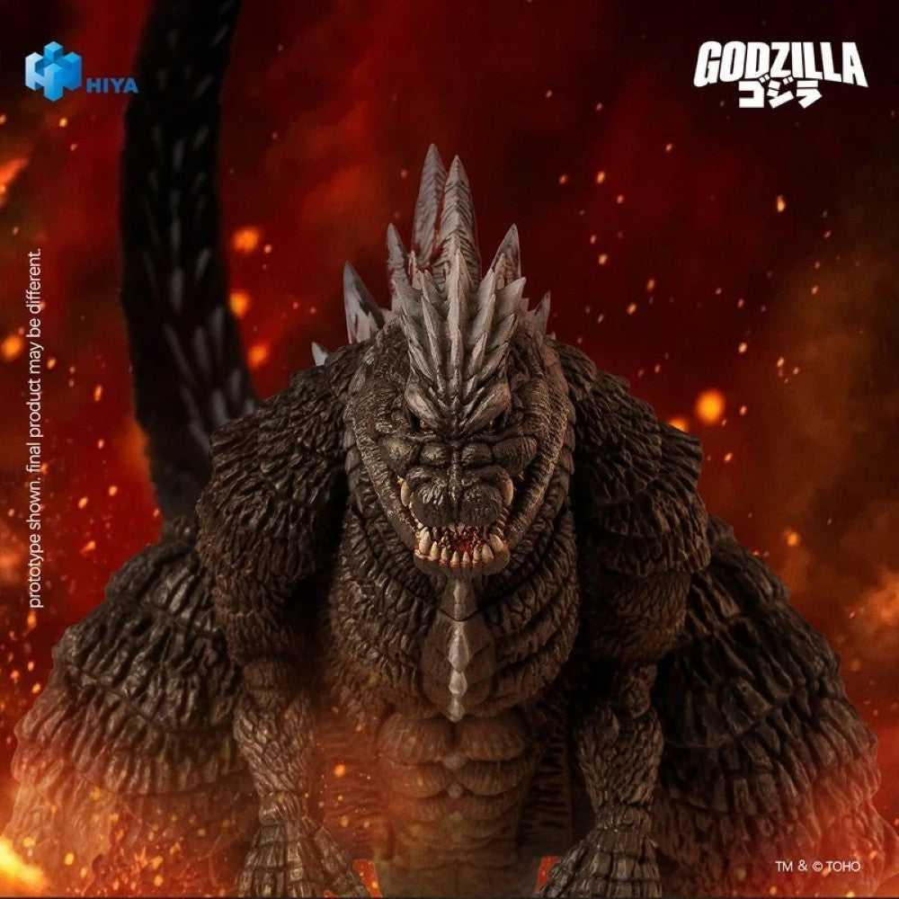 Godzilla Ultima 6.7" Hiya Toys Action Figure Exquisite Basic Singular Point front view collectible figure