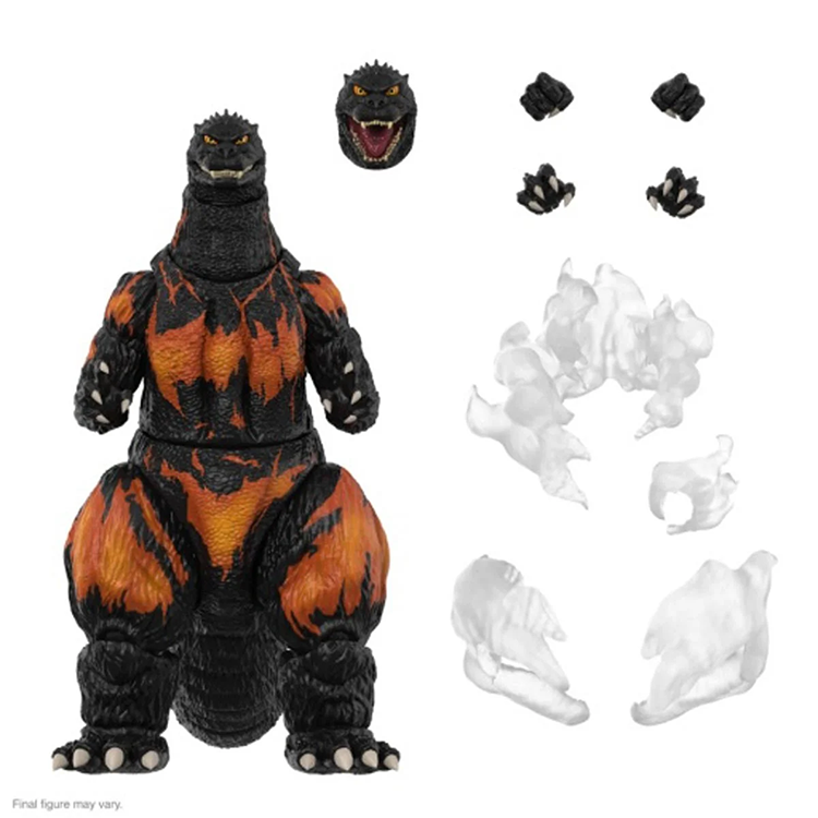 Burning Godzilla Heisei Super7 Ultimates 8-Inch Action Figure
