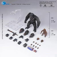 Kong & Suko 6.3" Hiya Toys Action Figure Exquisite Basic AE Exclusive Set with accessories and display stand