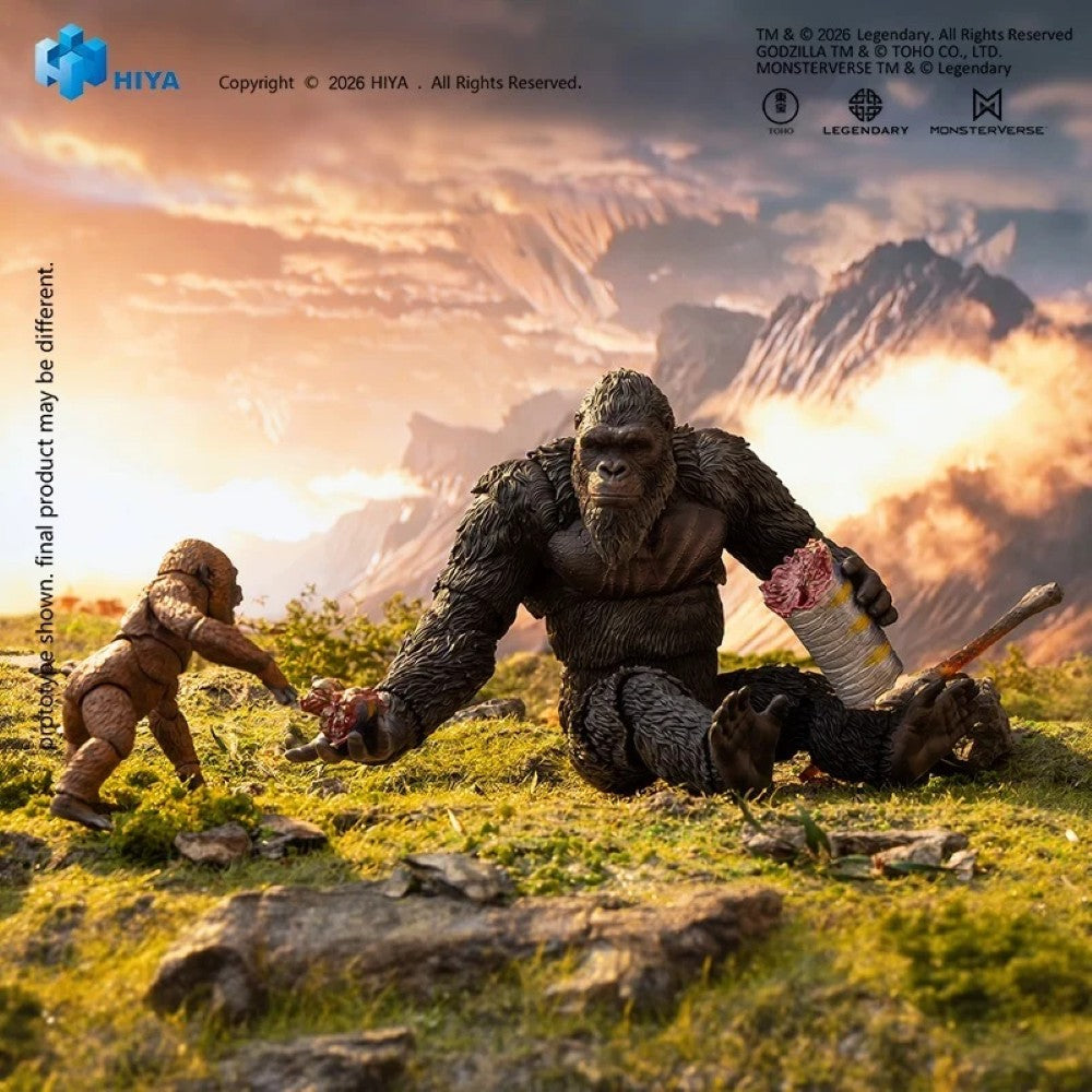 Kong & Suko 6.3" Hiya Toys Action Figure Exquisite Basic AE Exclusive Set featuring Kong and Suko figures