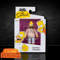 Grandpa (Grampa) Simpson The Simpsons Action Figure 2 1/2" Scale
