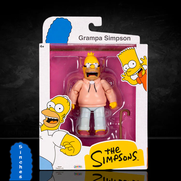 Grandpa Simpson Action Figure The Simpsons 5in Scale