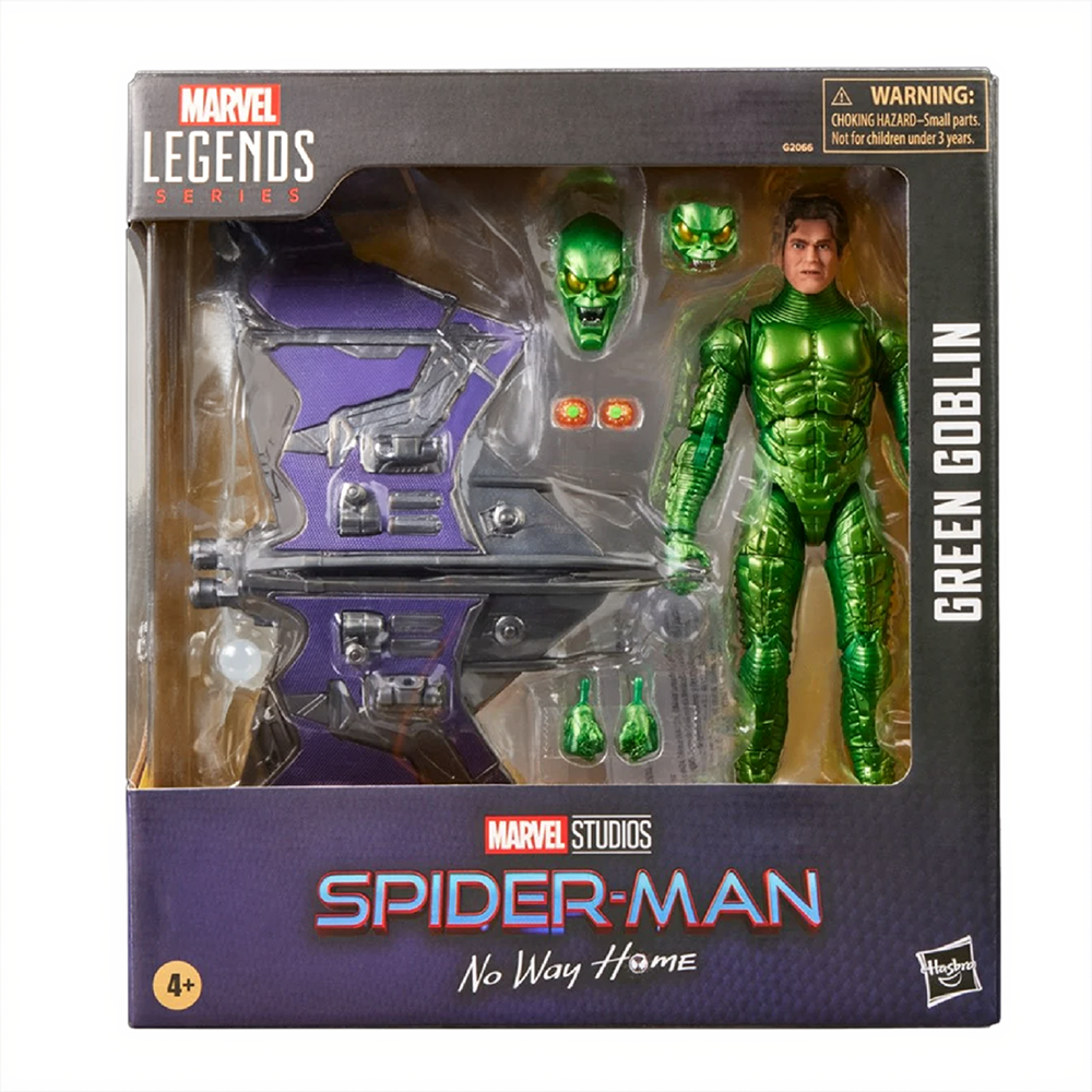 Green Goblin Spider-Man: No Way Home Deluxe Action Figure by Hasbro Marvel Legends 6 Inch