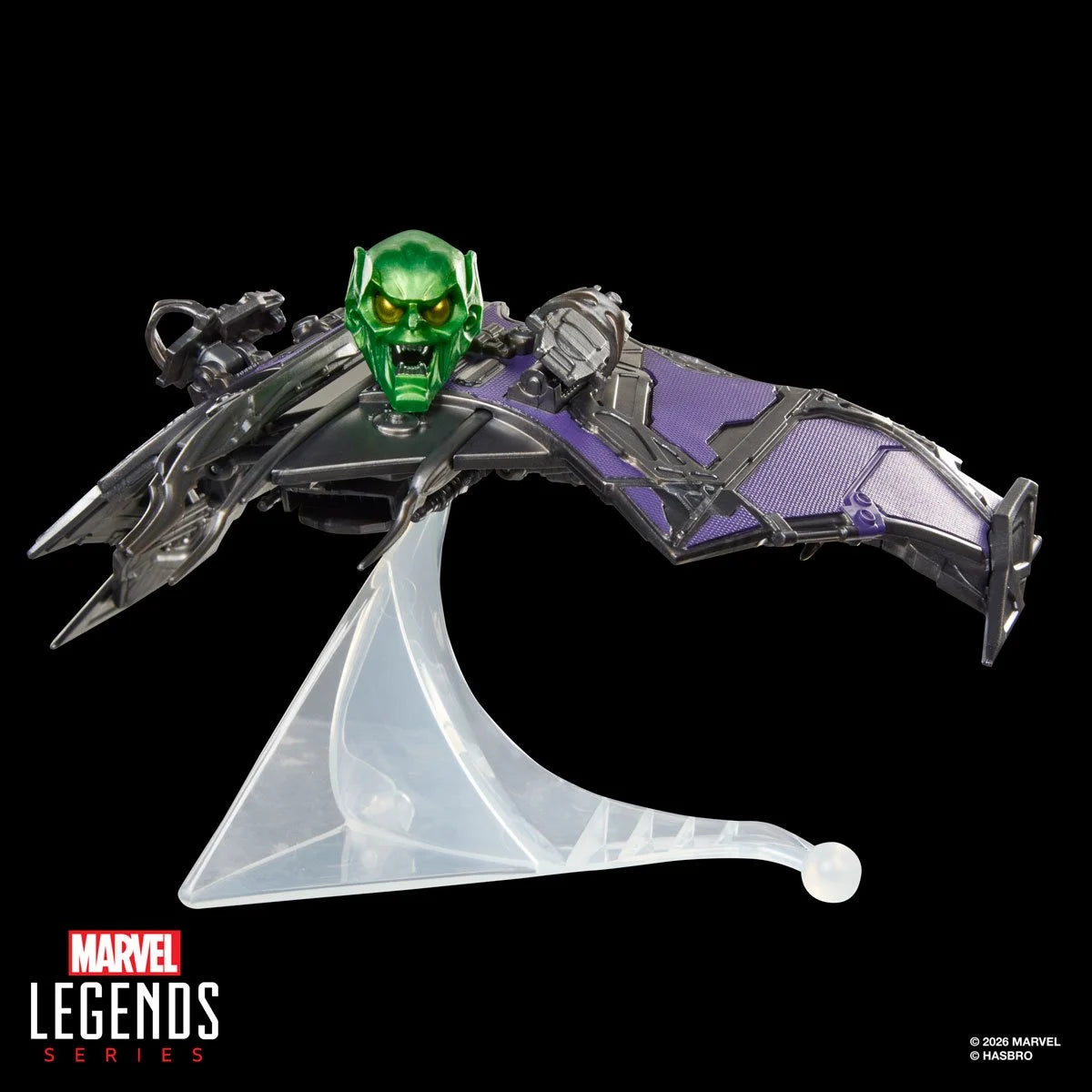 Green Goblin Spider-Man: No Way Home Deluxe Action Figure by Hasbro Marvel Legends 6 Inch with glider accessory