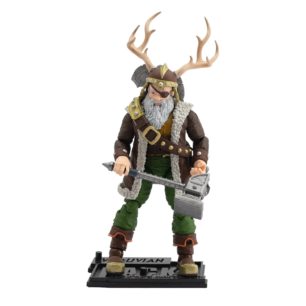 Grimgrom (Dwarf Mercenary) 1/18 Scale Collectible Vitruvian H.A.C.K.S. Action Figure