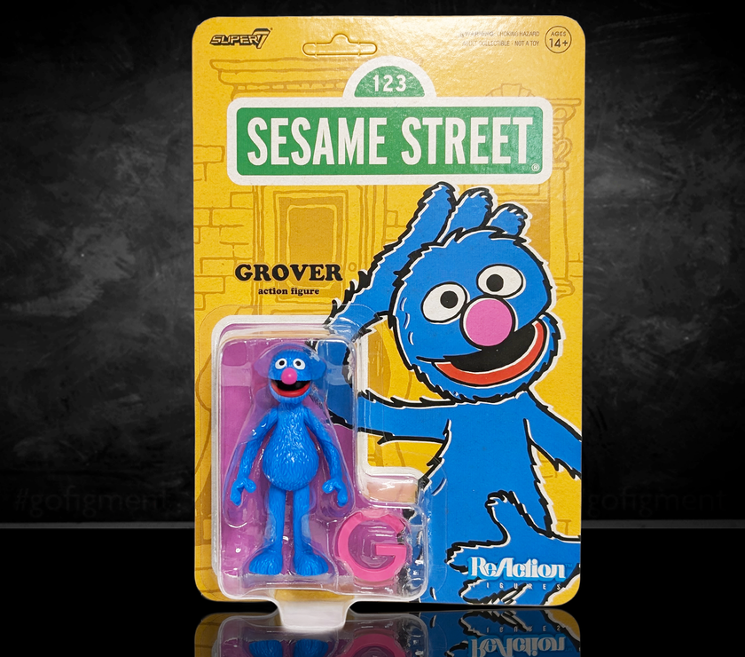 Grover 1:18 Scale Sesame Street 3.75