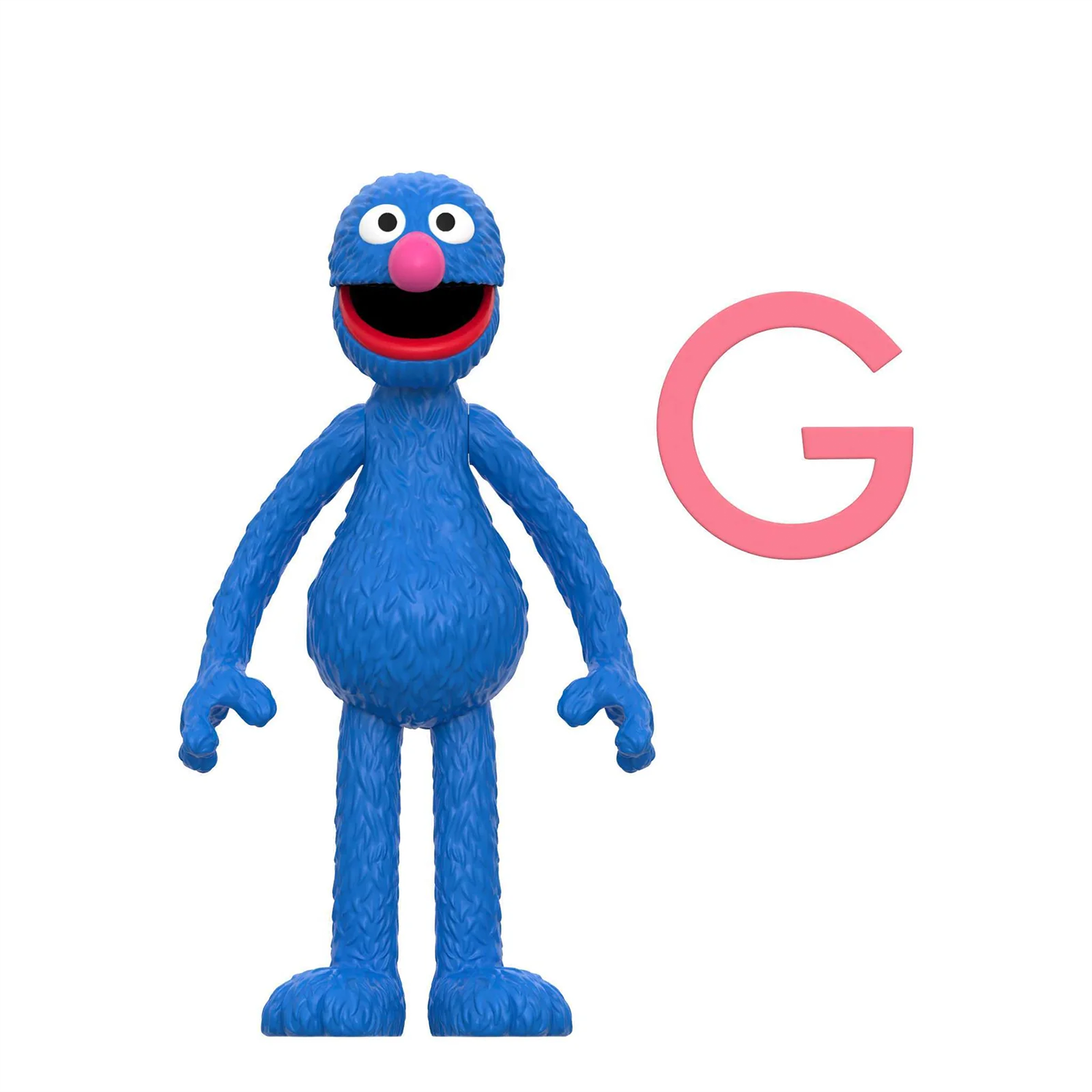 Sesame Street ReAction Figures Wave 5 - Grover 3.75" Collectible Action Figure