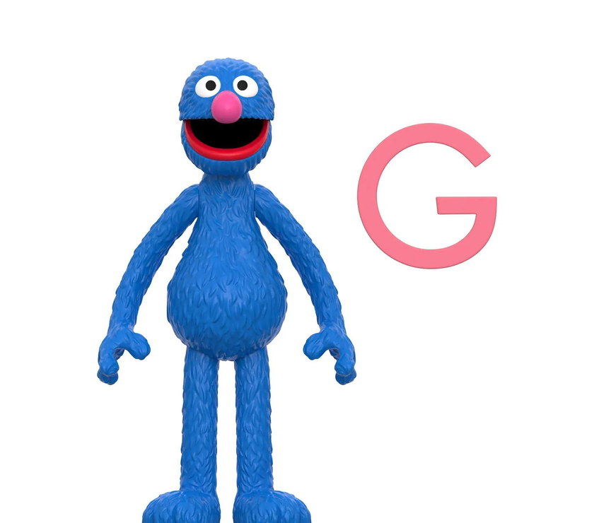 Grover 1:18 Scale Sesame Street 3.75