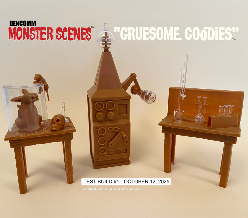 DENCOMM Monster Scenes Gruesome Goodies Limited Edition Model Kit - 55