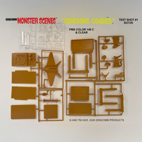 DENCOMM Monster Scenes Gruesome Goodies Limited Edition Model Kit - 55th Anniversary with detailed plastic parts by Monster Scenes