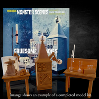 DENCOMM Monster Scenes Gruesome Goodies Limited Edition Model Kit - 55th Anniversary by Monster Scenes with assembled spooky lab props