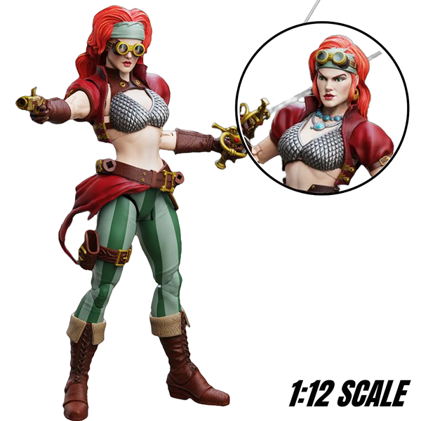Red Sonja Steampunk Legend Epic H.A.C.K.S. 1:12 Scale Action Figure - Boss Fight Studio