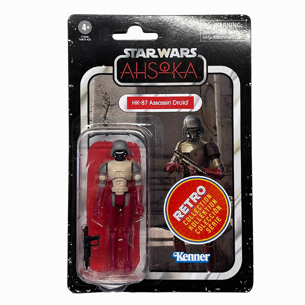HK-87 Droid Star Wars Retro Collection Action Figure 1:18 Scale Ahsoka by Kenner