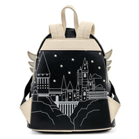 Harry Potter Loungefly Mini-Backpack – 2 Pack Hogwarts and Hedwig