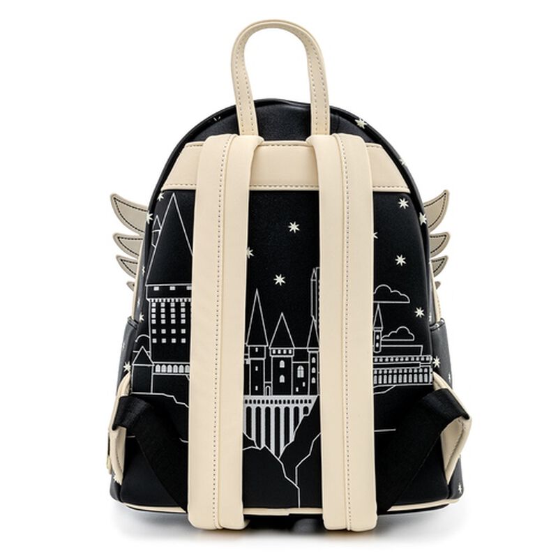 Harry Potter Loungefly Mini-Backpack – 2 Pack Hogwarts and Hedwig