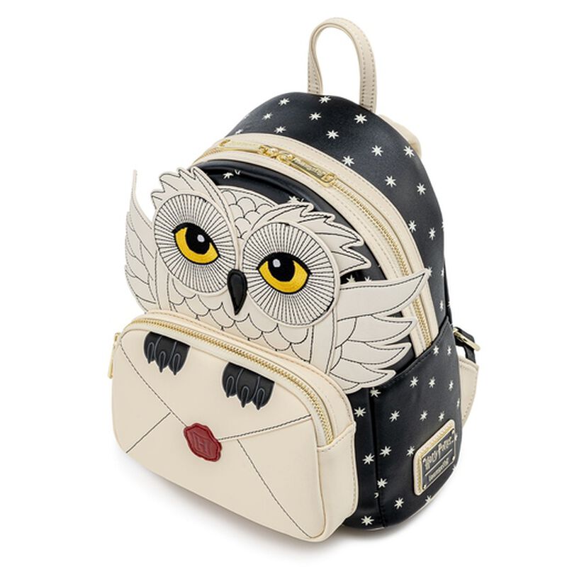 Harry Potter Loungefly Mini-Backpack – 2 Pack Hogwarts and Hedwig