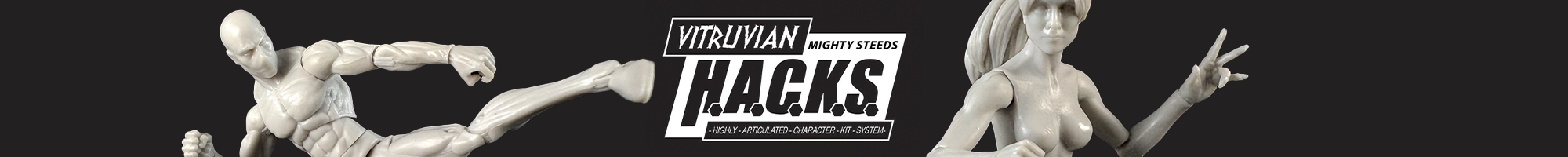 HACKS Customizable Action Figures