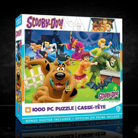 Scooby Doo and Hanna Barbara Puzzle Bundle Sold as Set by Go Figment featuring a 1000 piece puzzle box