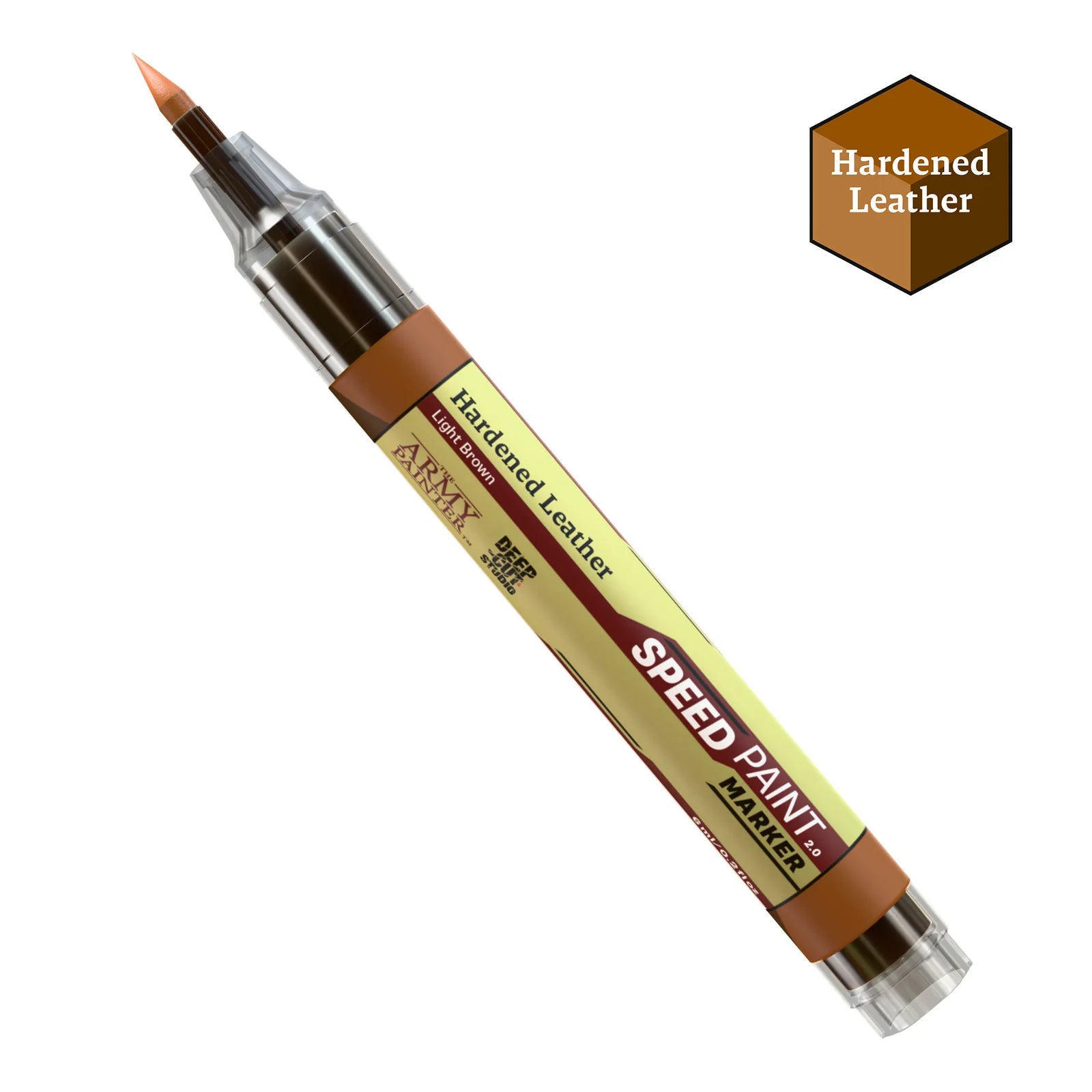 Hardened Leather Army Painter Speedpaint Marker - One-Coat Miniature Paint SM1005P