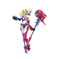 Harley Quinn 6-Inch Model Kit - DC Champion Class CC04 Blokees in pink and blue costume