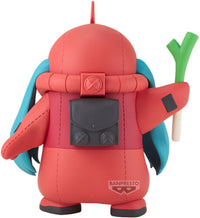 Hatsune Miku Gundam 45th Anniversary Char's Zaku Costume Figure Banpresto Statue