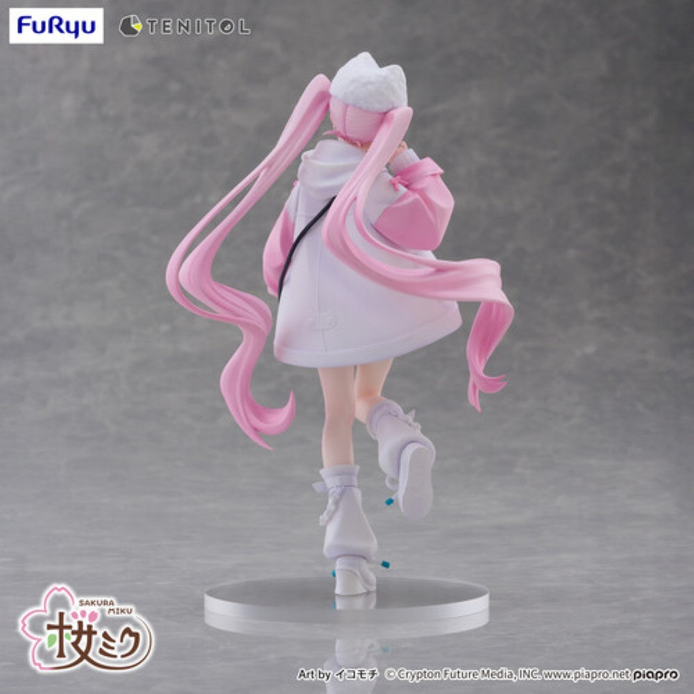 Hatsune Miku Tenitol Sakura Miku Cool Style Figure by FuRyu