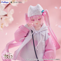 Hatsune Miku Tenitol Sakura Miku Cool Style Figure by FuRyu