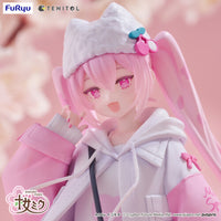 Hatsune Miku Tenitol Sakura Miku Cool Style Figure by FuRyu