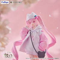 Hatsune Miku Tenitol Sakura Miku Cool Style Figure by FuRyu