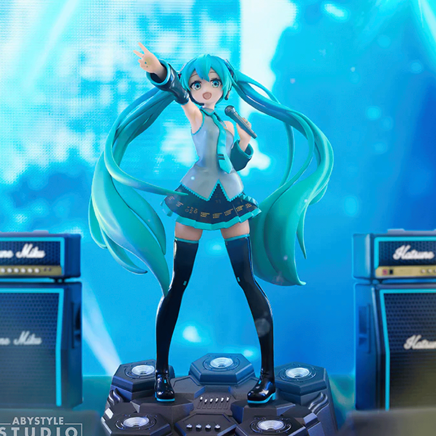 Vocaloid Hatsune Miku SFC Figure by Abysse – Dynamic 1:10 Scale Collectible Statue 7" Tall