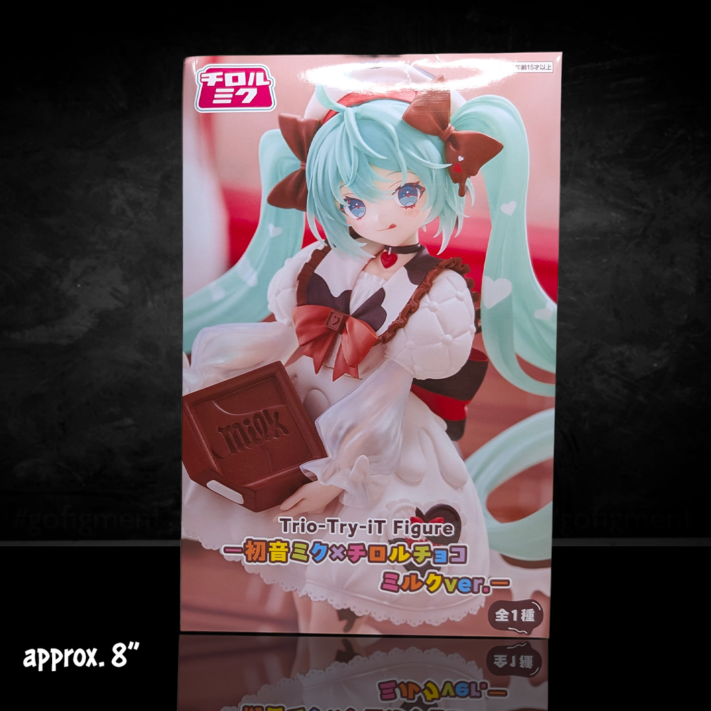 Hatsune Miku x TIROL Choco: Milk Chocolate Version – Trio-Try-iT Statue