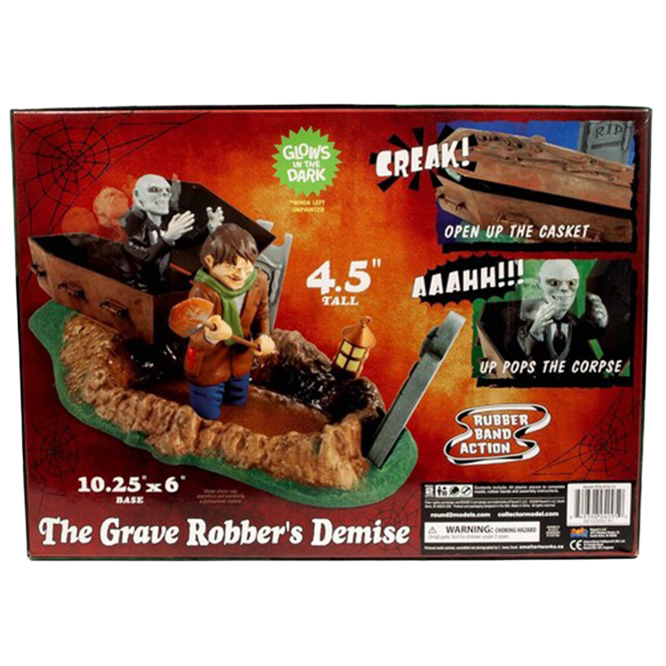 Haunted Manor Limited Edition Model Kit - The Grave Robber's Demise Glows