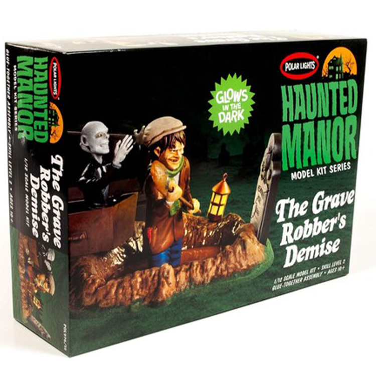 Haunted Manor Limited Edition Model Kit - The Grave Robber's Demise Glows