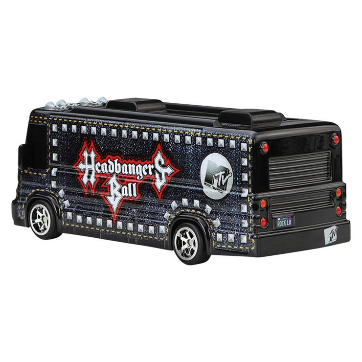 Mtv Headbangers Ball Tour Bus Hot Wheels Premium Pop Culture Diecast Car
