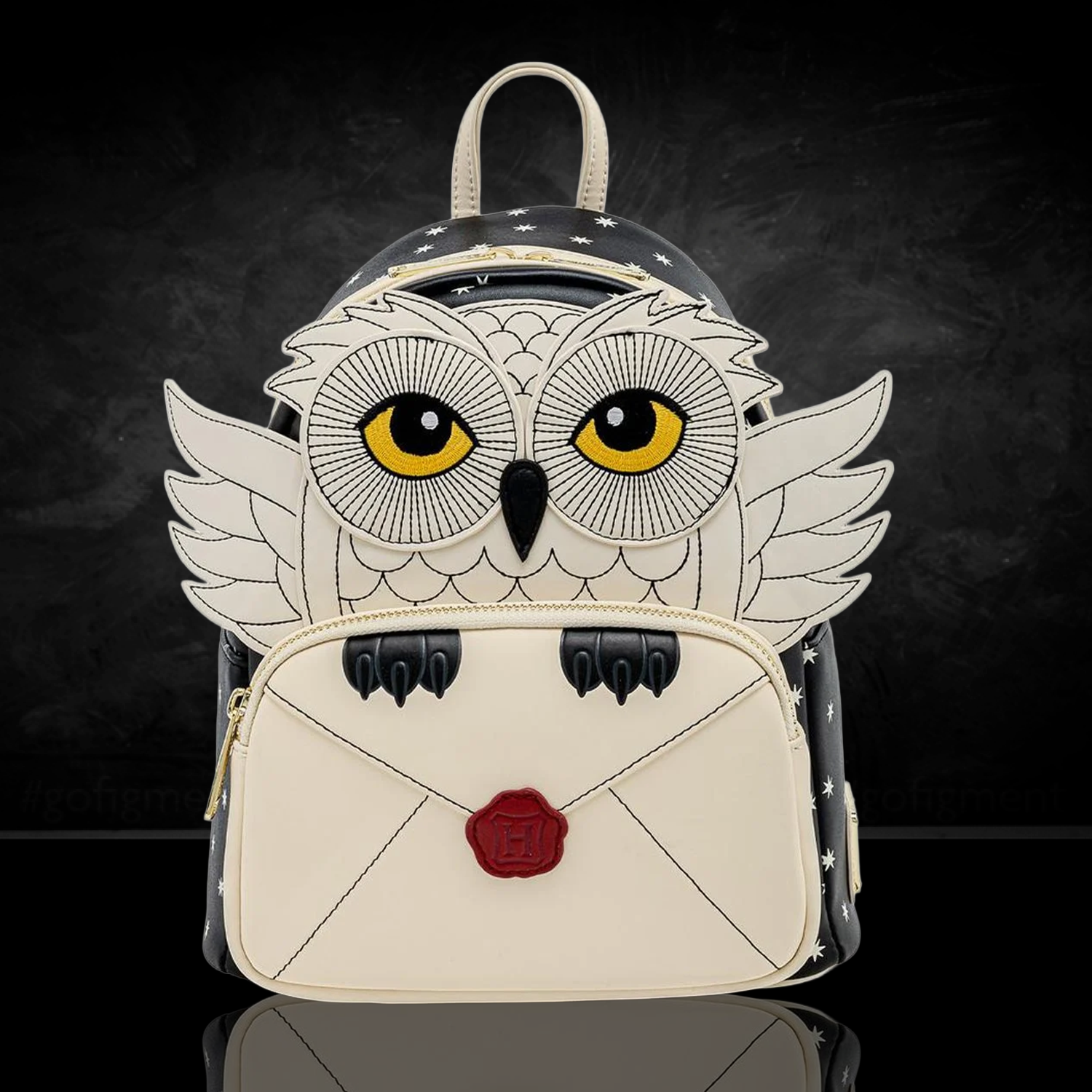 Harry Potter Loungefly Mini-Backpack – 2 Pack Hogwarts and Hedwig