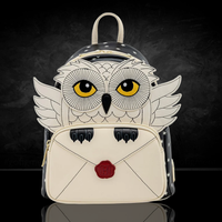 Harry Potter Loungefly Mini-Backpack – 2 Pack Hogwarts and Hedwig
