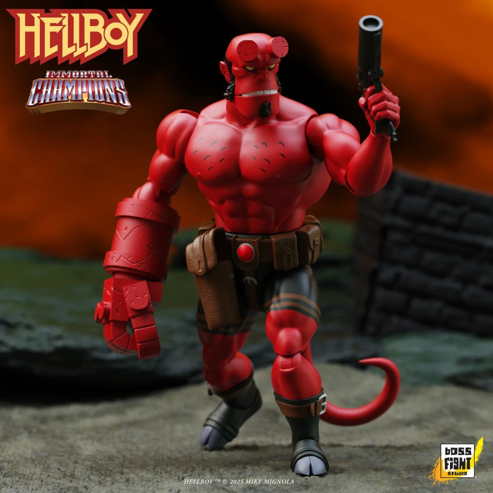 Hellboy Immortal Champions Retro 5.5-Inch Scale Action Figure Boss Fight Studio