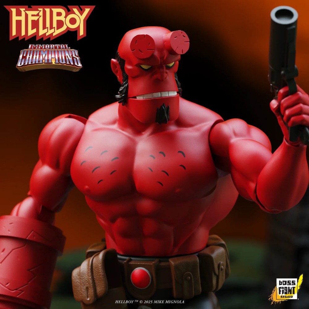 Hellboy Immortal Champions Retro 5.5-Inch Scale Action Figure Boss Fight Studio