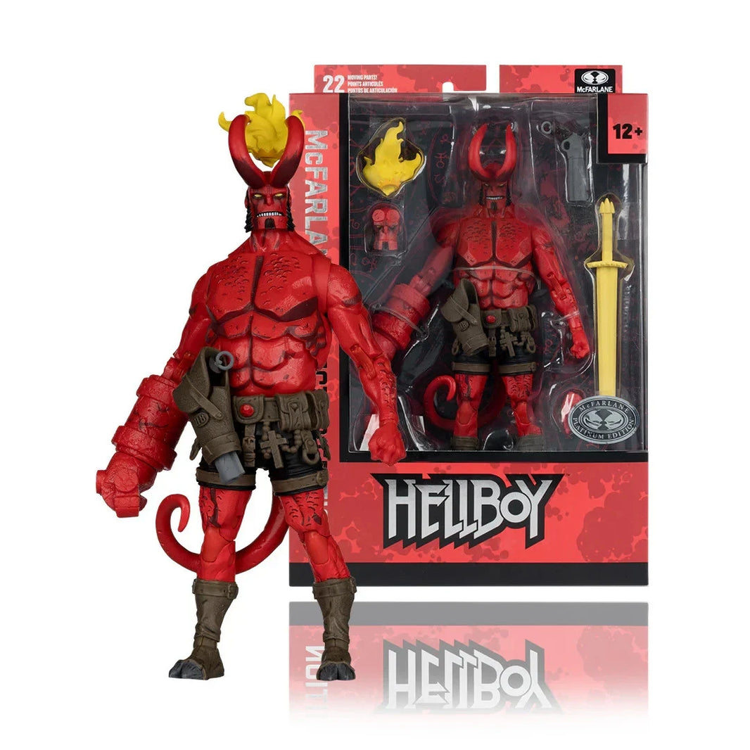 Hellboy McFarlane Collector Edition #60 7-Inch Figure Dark Horse Comics Platinum