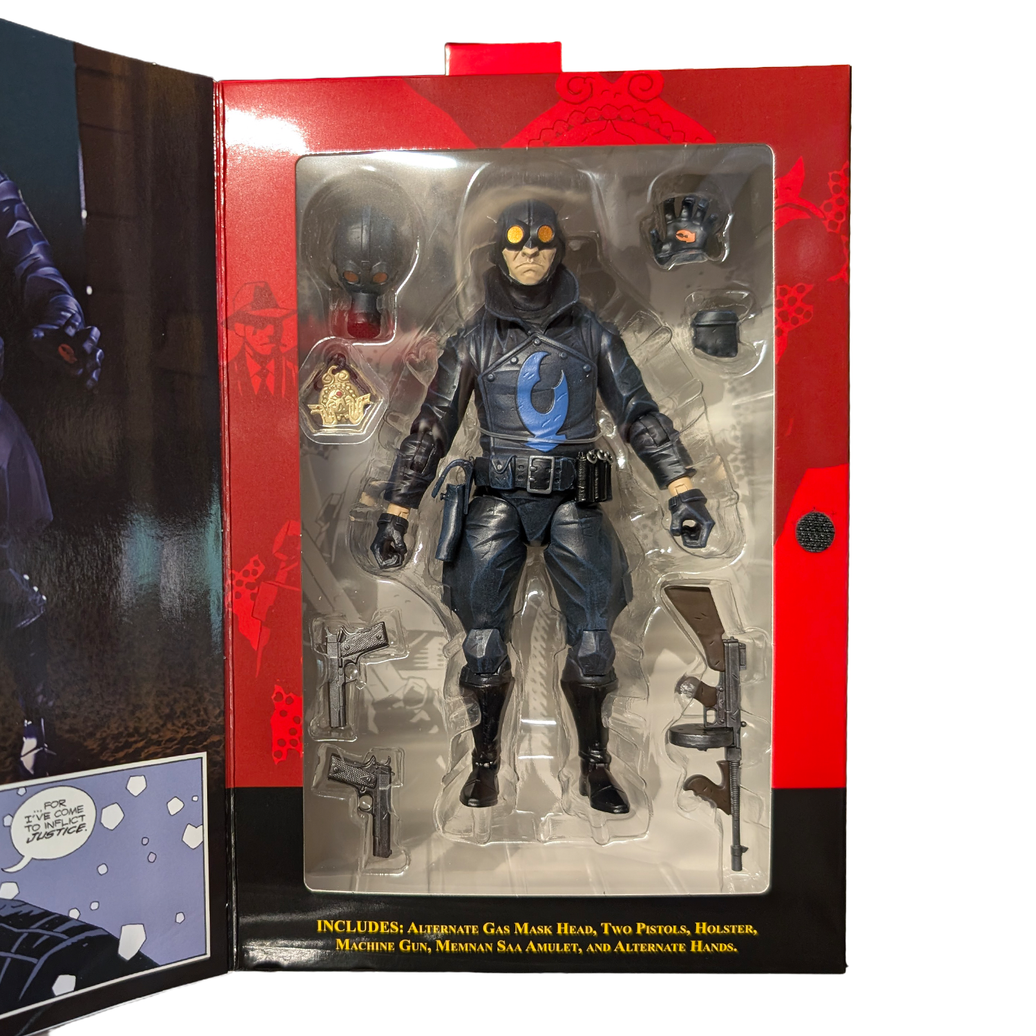 Lobster Johnson 1:12 Scale Action Figure Wave 1 (The Iron Prometheus) by Boss Fight Studio in packaging