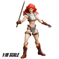 Red Sonja Hero HACKS 1:18 Scale Action Figure - Boss Fight Studio with sword
