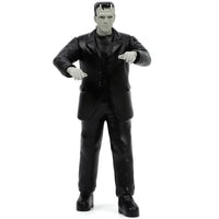 Go Figment Universal Monsters Frankenstein figure in black outfit for 1957 Chevy Suburban die-cast vehicle set