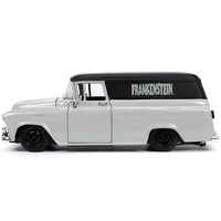 Go Figment Hollywood Rides Universal Frankenstein 1957 Chevy Suburban die-cast vehicle side view