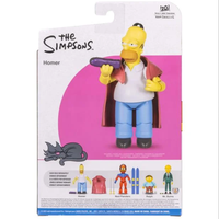 Homer Simpson with Supermarine Sandwich Action Figure The Simpsons 5in Scale