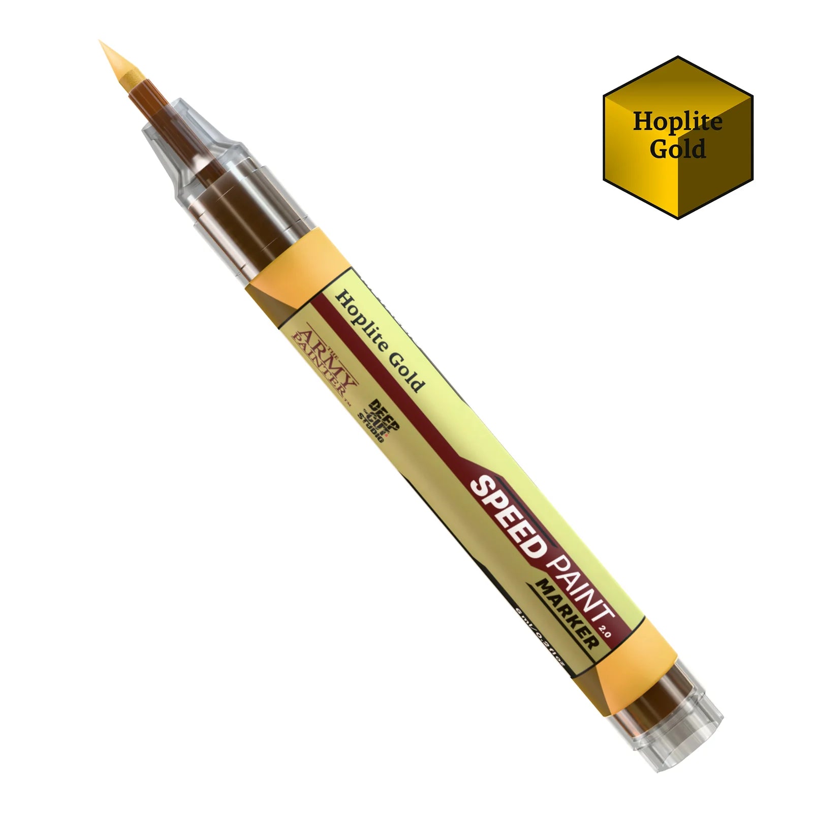Hoplite Gold Army Painter Speedpaint Marker - One-Coat Miniature Paint SM1026P