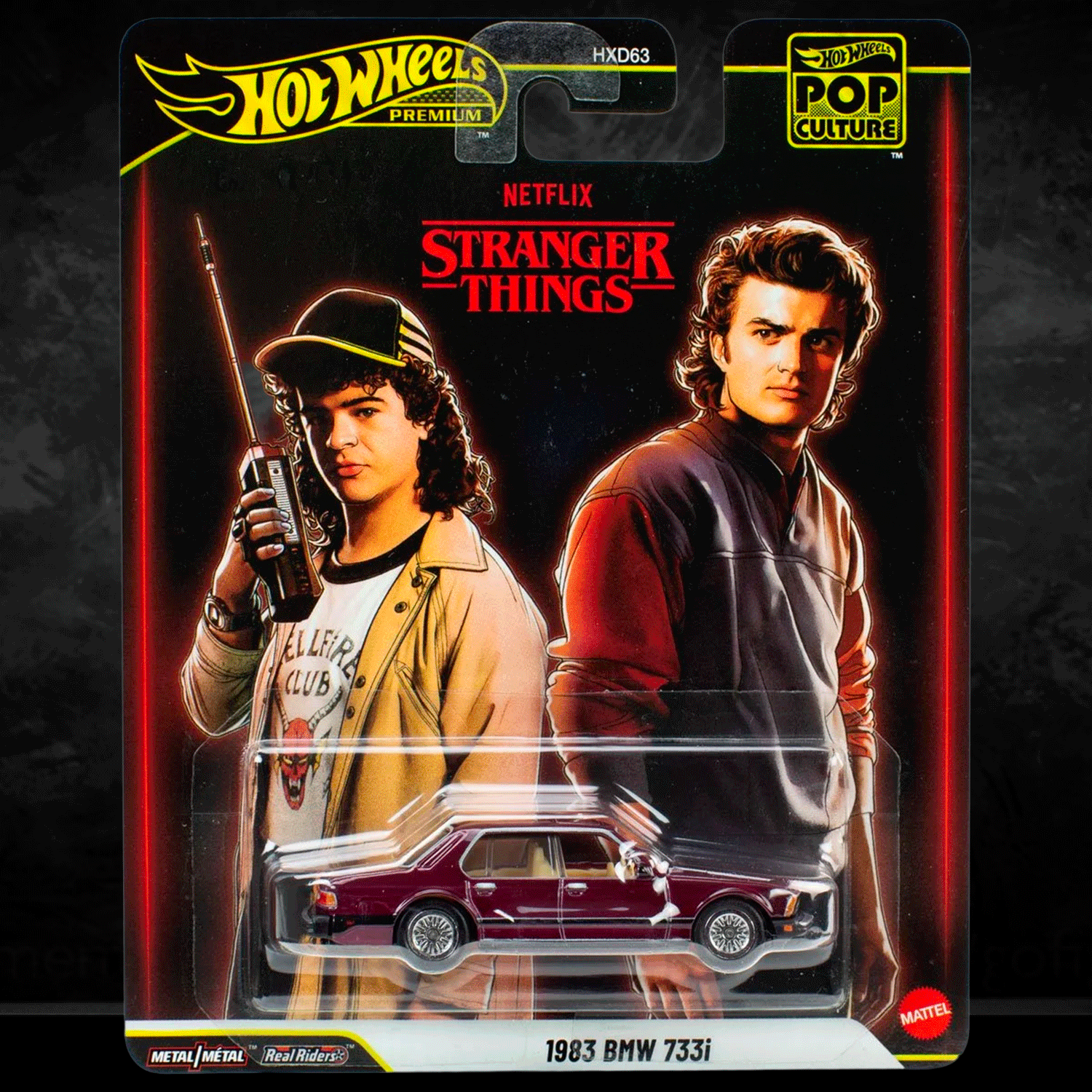 Hot Wheels 1983 BMW 733I - Stranger Things Pop Culture 2026 Premium Die-Cast Vehicle