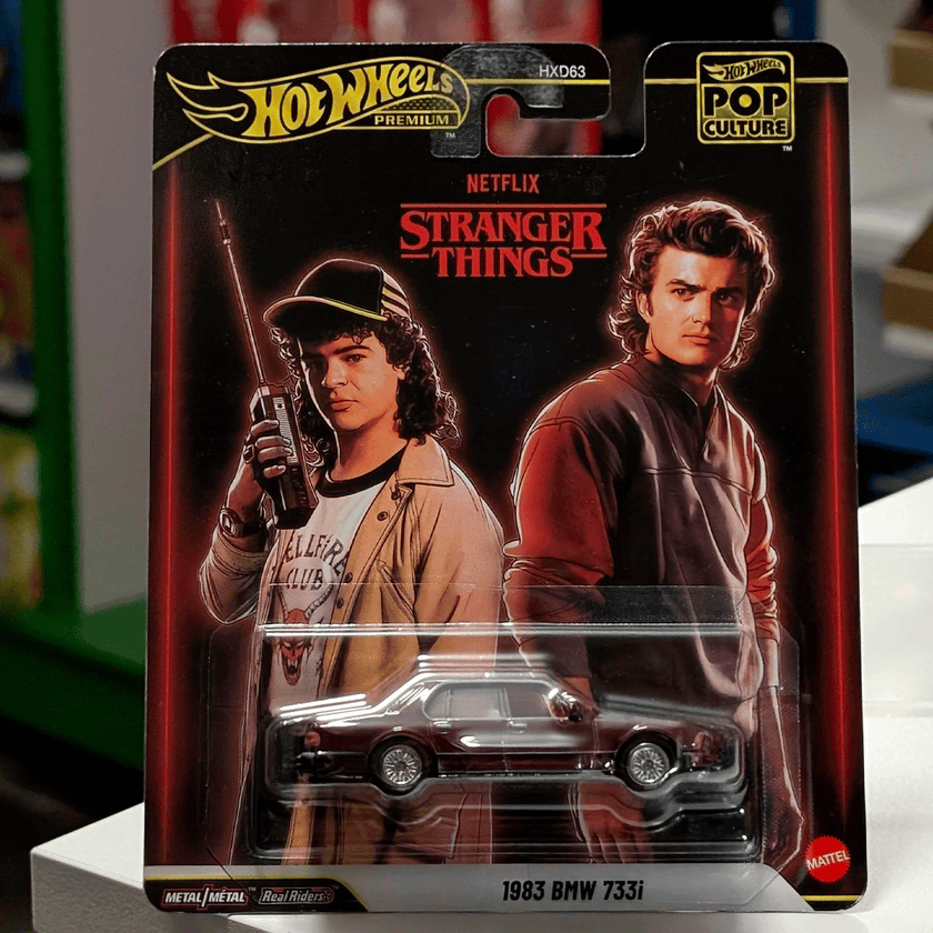 Hot Wheels 1983 BMW 733I - Stranger Things Pop Culture 2026 Premium Di
