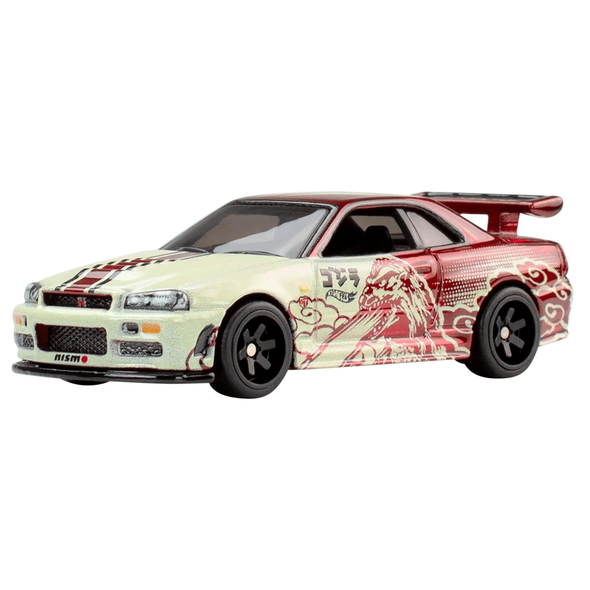 Hot Wheels Nissan Skyline GT-R Godzilla- Pop Culture 2026 Premium Die-Cast Vehicle