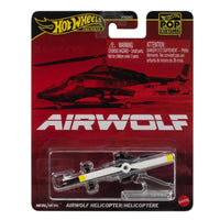 Airwolf Hot Wheels Premium Pop Culture Helicopter 1:64 Scale Die-Cast Model