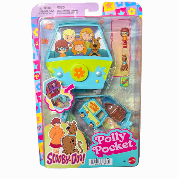 Scooby-Doo 9.84" Mattel Mini-Figure Playset Polly Pocket Compact in original packaging